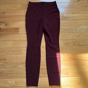 Lululemon City Sleek Slim-Fit HR Pant 30” *Garnet